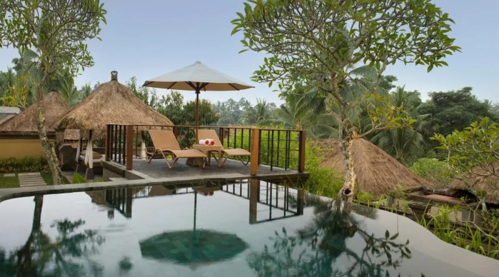 Two Bedroom Garden View Pool Villa at Kamandalu Ubud