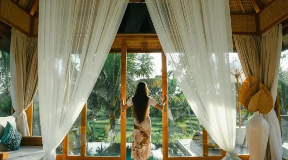 One Bedroom Rice Field View Pool Villa at Kappa Senses Ubud
