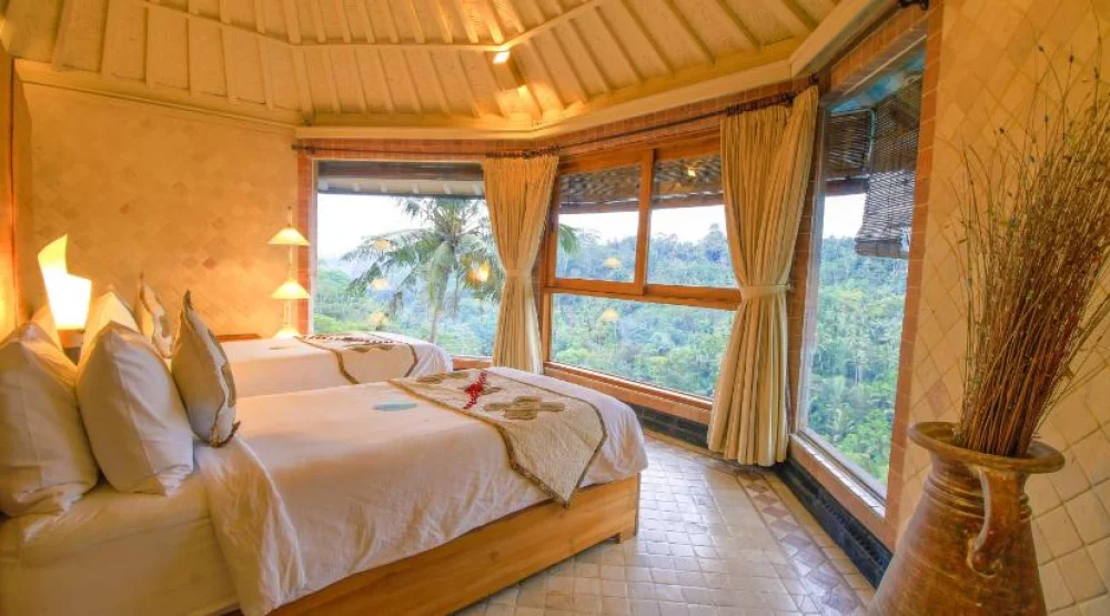 Family Pool Villa at Kupu Kupu Barong Villas and Tree Spa by L'Occitane