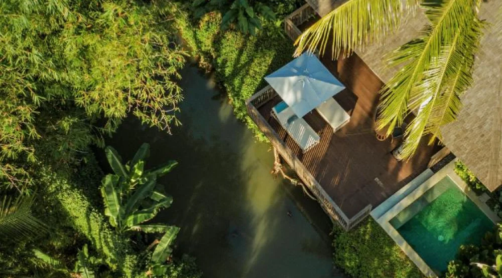 River Pool Pavilion at Nirjhara