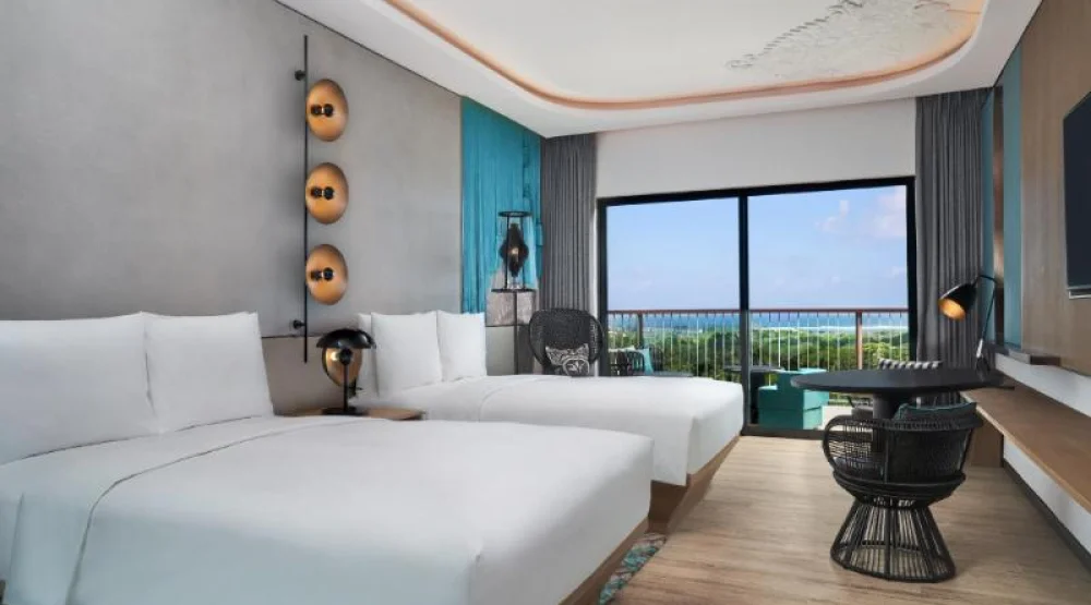 Sea View Deluxe Twin at Renaissance Bali Nusa Dua Resort