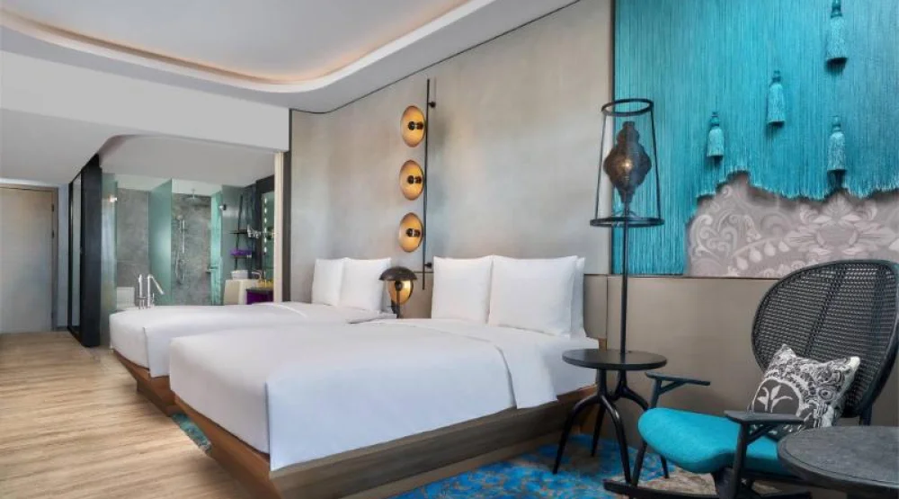 Poolside Deluxe Twin at Renaissance Bali Nusa Dua Resort