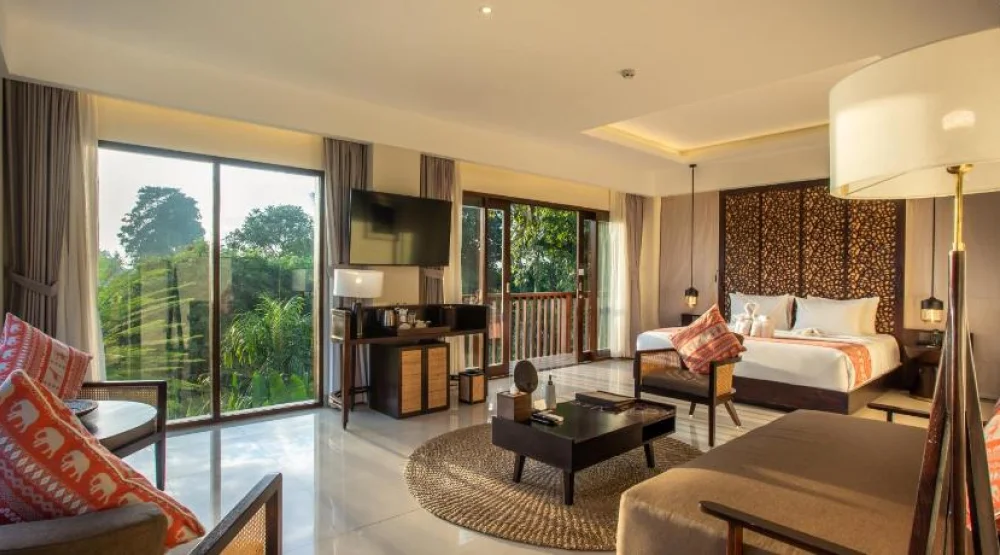 Suite Room with Panoramic View at Sanctoo Suites & Villas at Bali Zoo
