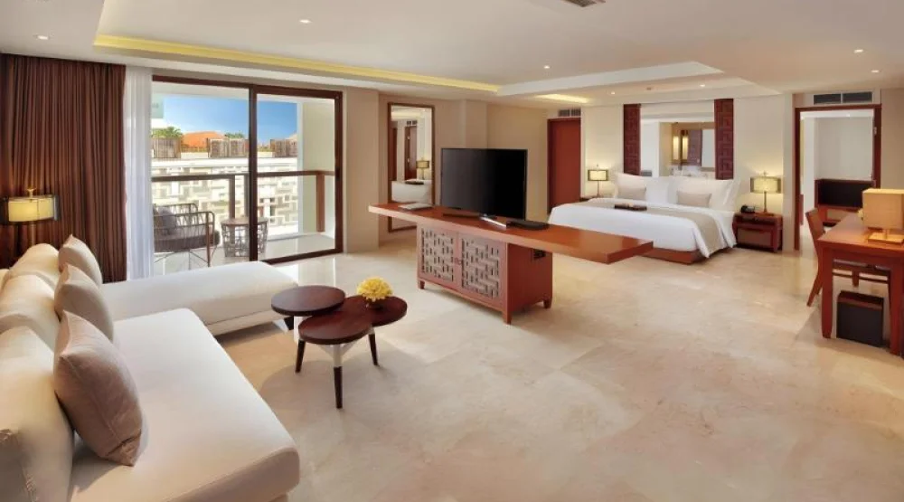 Deluxe Suite with Spa Bath at The Bandha Hotel & Suites