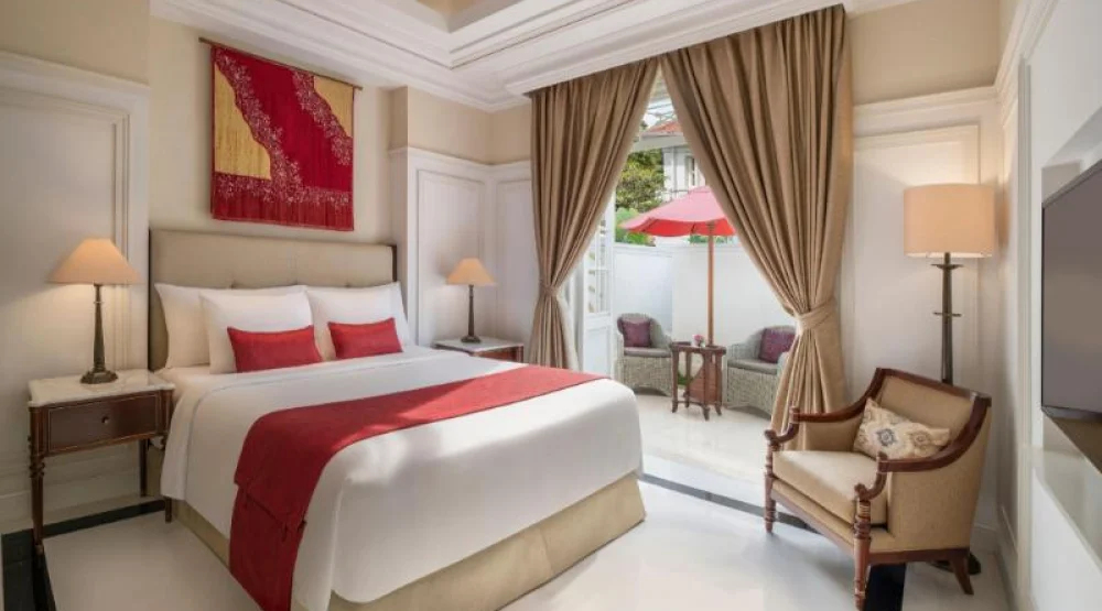 Club Benefit, Executive Guest Room, One King, Terrace at The Hermitage a Tribute Portfolio Hotel