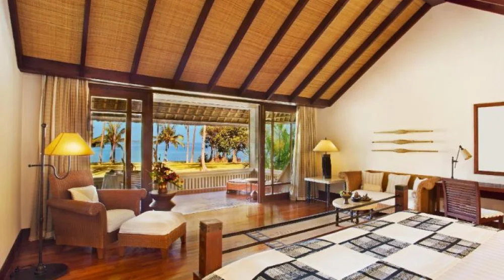 Luxury Pavilion Garden View at The Oberoi Beach Resort Lombok