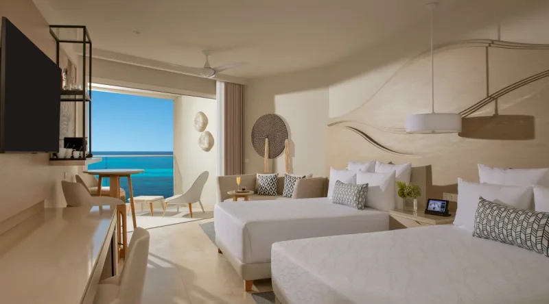 Allure Junior Suite Partial Ocean View at Breathless Cancun Soul Resort & Spa