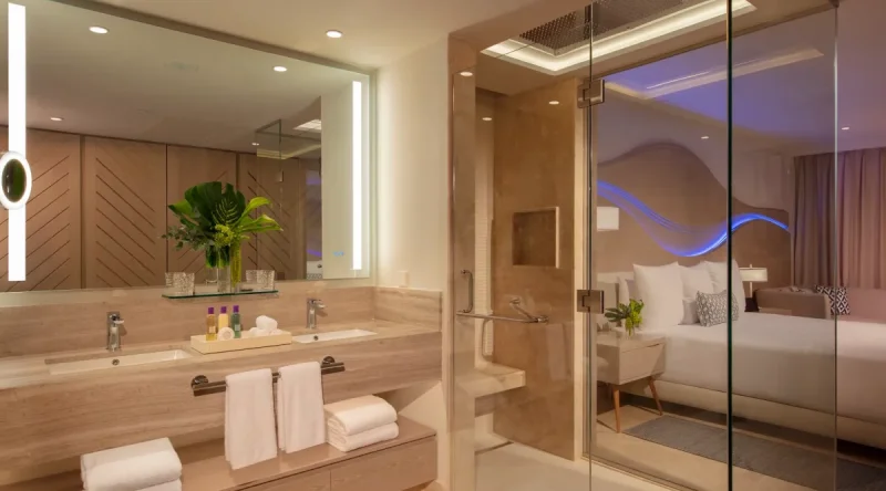 Xcelerate Junior Suite Ocean View at Breathless Cancun Soul Resort & Spa