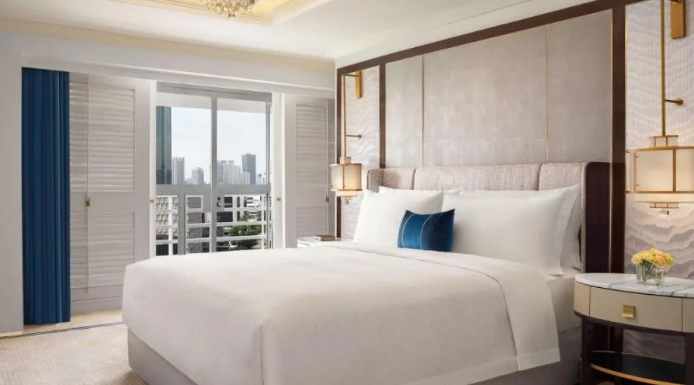 Caroline Astor Suite, Two Bedroom Suite, Bedroom 1: One King, Bedroom 2: Two Double, Balcony at The St. Regis Jakarta