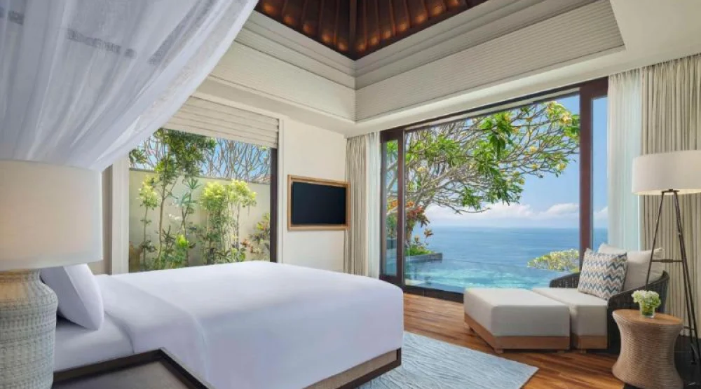 One Bedroom Panoramic Ocean Pool Villa at Umana Bali LXR Hotels & Resort