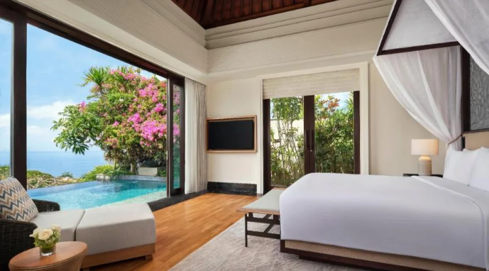 Two Bedroom Ocean Pool Villa at Umana Bali LXR Hotels & Resort