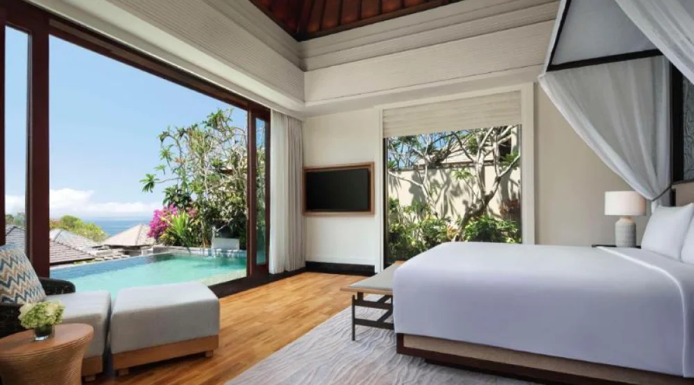 One Bedroom Partial Ocean Pool Villa at Umana Bali LXR Hotels & Resort