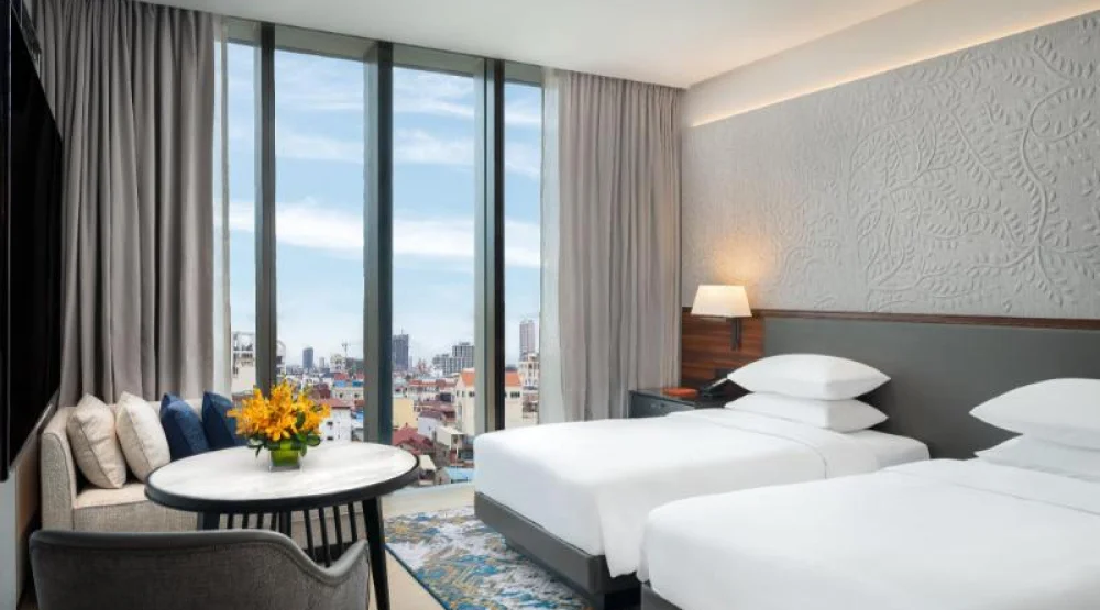 Two Twin Beds at Hyatt Regency Phnom Penh
