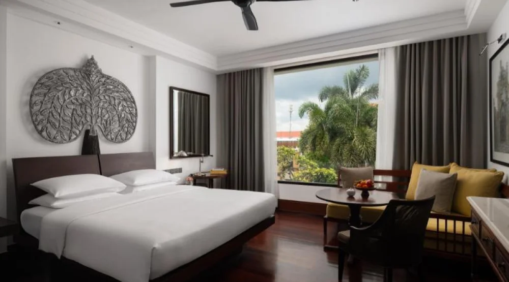 One King Bed with Garden View at Park Hyatt Siem Reap