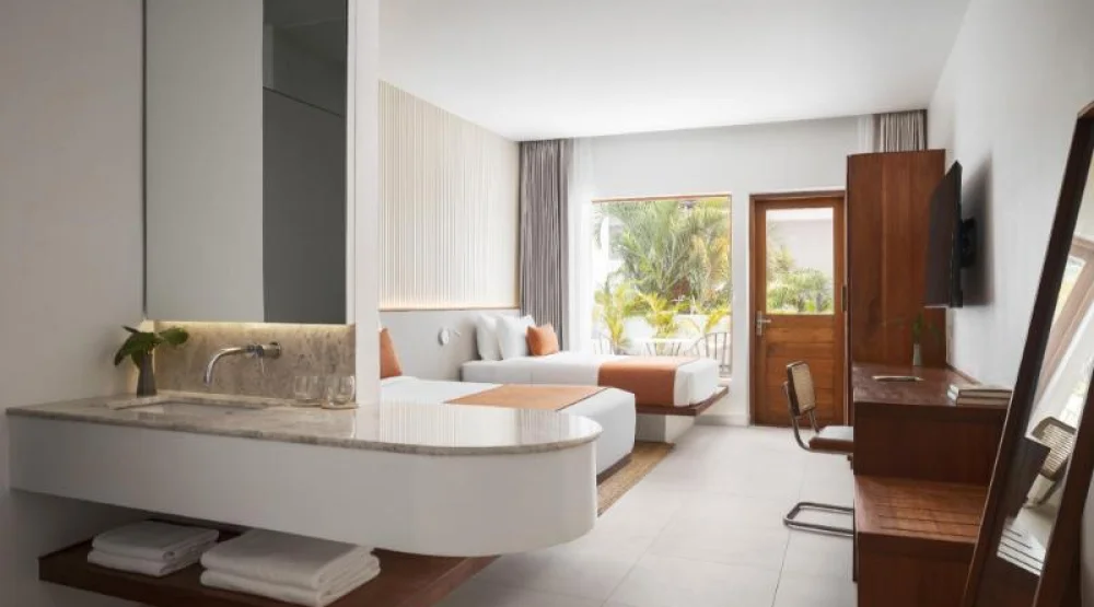 Deluxe Room Patio at Plantation Urban Resort & Spa