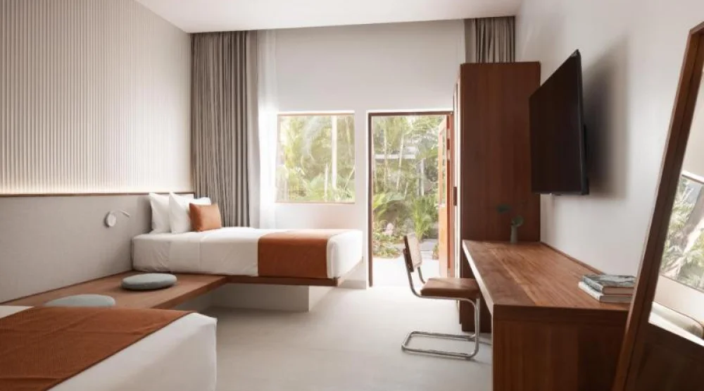 Deluxe Room Poolside Twin at Plantation Urban Resort & Spa