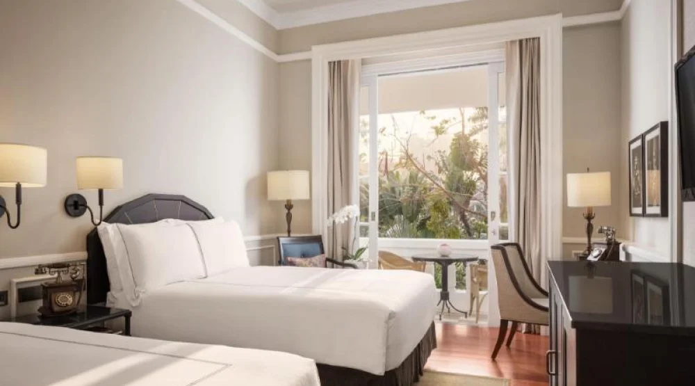 State Room Twin Pool View at Raffles Hotel Le Royal