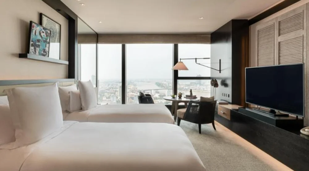 Manor Suite with Twin Bed at Rosewood Phnom Penh