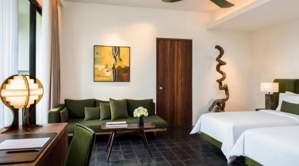 Deluxe Double Or Twin Pool View at Viroths Hotel