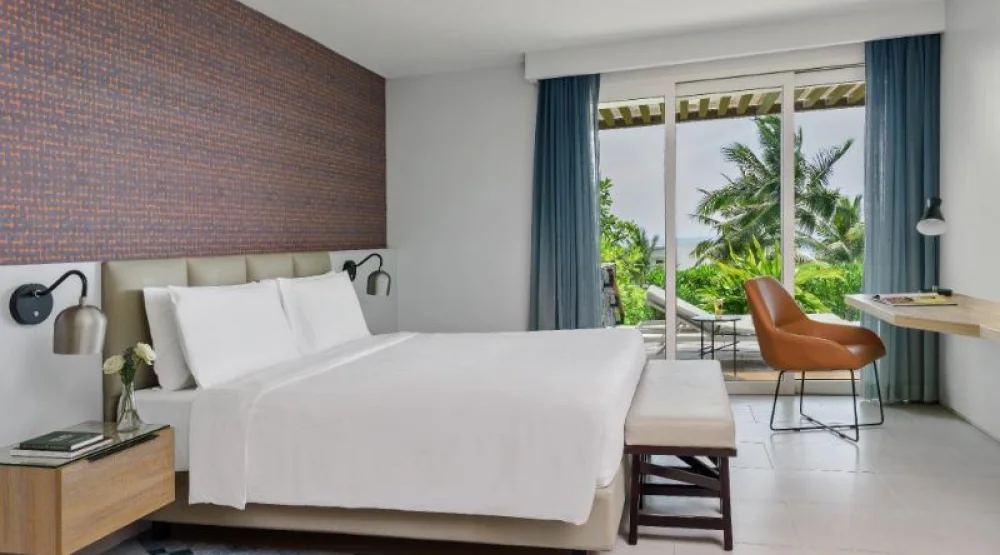 Two Bedroom Suite Pavilion, Private Pool, Ocean View - One King & One Twin at Alma Resort Cam Ranh