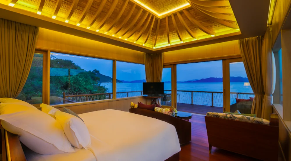 Three Bedroom Beachfront Pool Villa at An Lam Retreats Ninh Van Bay