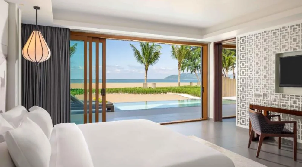 Two Bedroom Beachfront with Private Pool at Angsana Lang Co