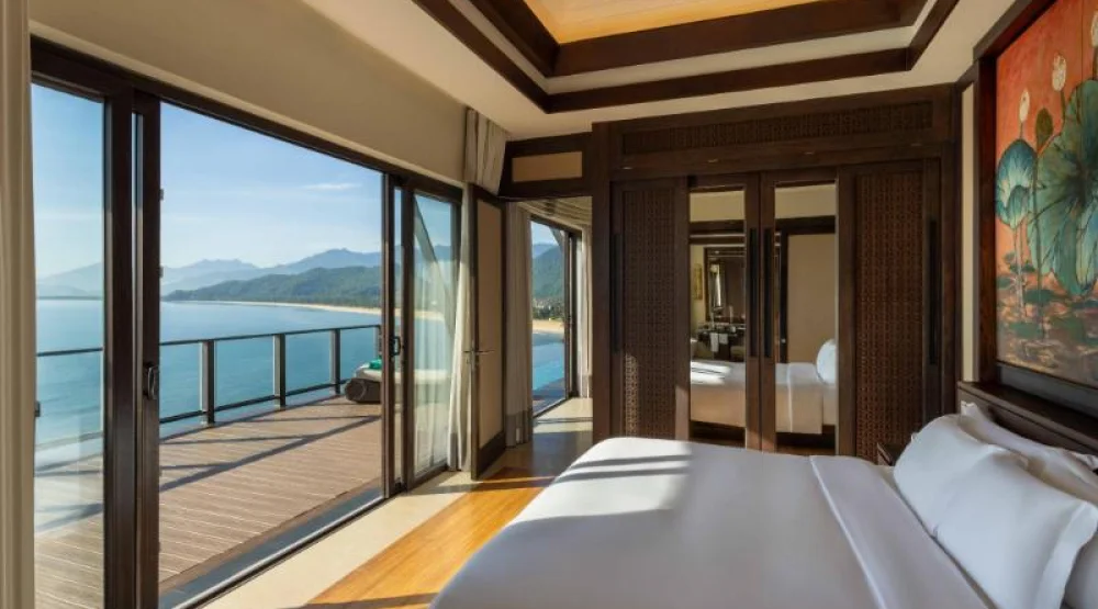 Three Bedroom Hillside Ocean View Villa with Private Pool at Banyan Tree Lang Co