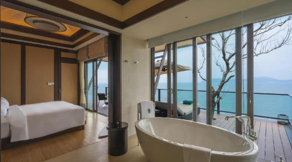 Two Bedroom Hillside Sea View Villa with Private Pool at Banyan Tree Lang Co