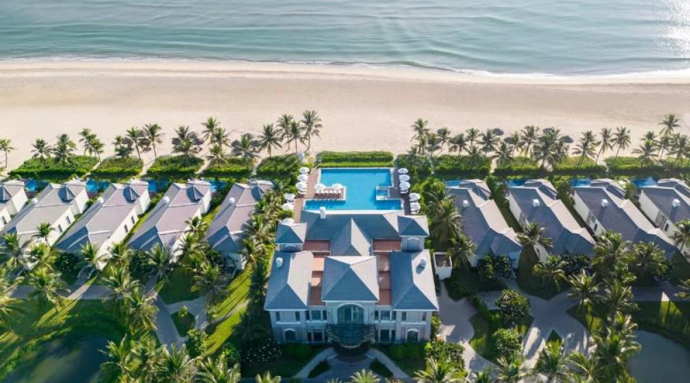 Three Bedroom Villa Ocean View with Private Pool at Danang Marriott Resort & Spa Non Nuoc Beach Villas