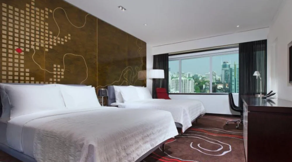 Guest Room, Two Double at Le Meridien Saigon