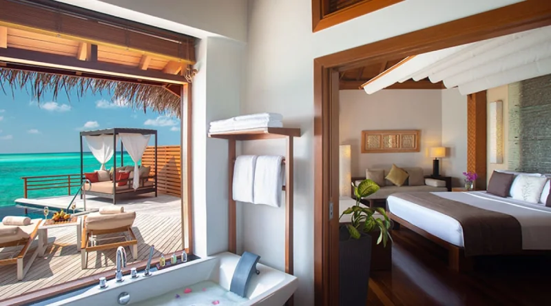 Water Pool Villa at Baros Maldives