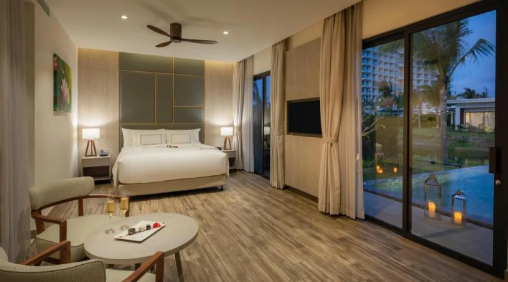 The Level One Bedroom Lakefront Pool Villa at Melia Ho Tram Beach Resort
