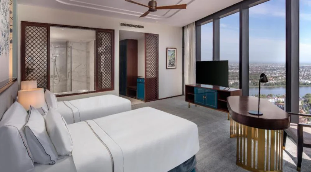 The Level Premium Room with Views at Melia Vinpearl Hue
