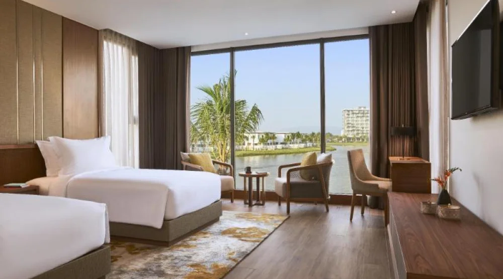 Family Three Bedroom Duplex Villa with Private Pool - Lake View at Movenpick Villas & Residences Phu Quoc