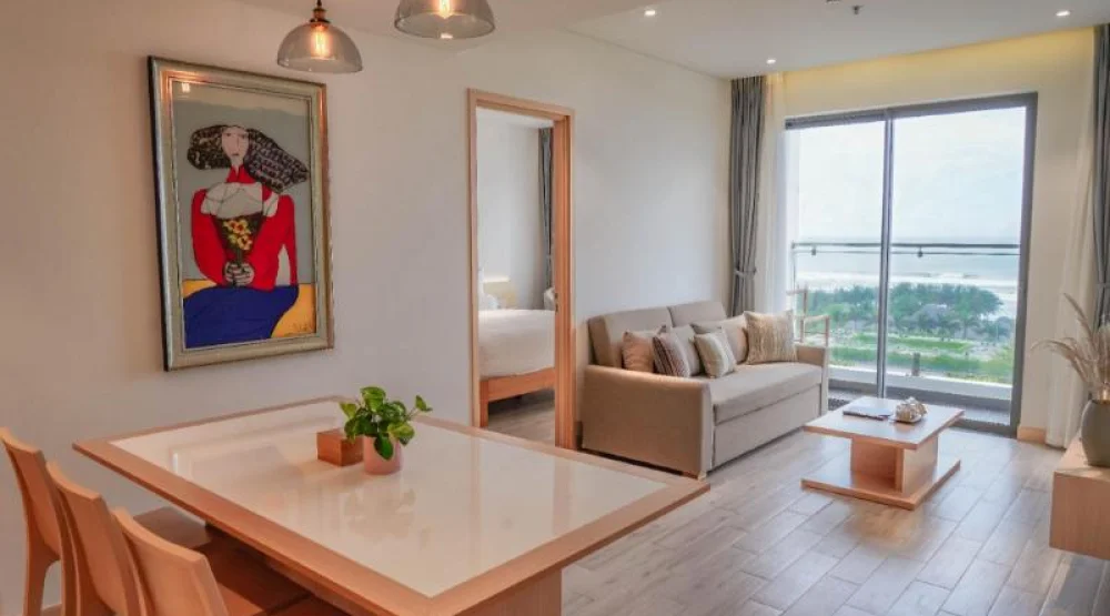 One Bedroom Apartment with Balcony at Naman Retreat