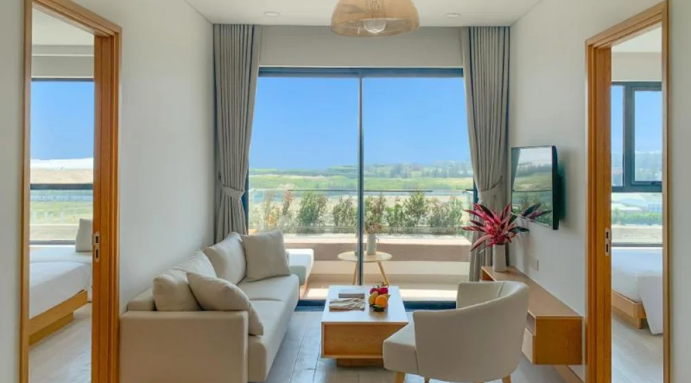 Two Bedroom Apartment with Balcony at Naman Retreat