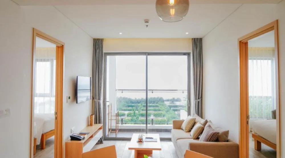 Three Bedroom Apartment with Balcony at Naman Retreat