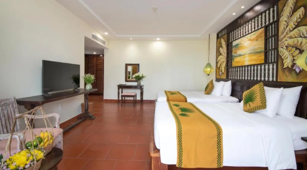 Deluxe Double Or Twin with Garden View at Palm Garden Beach Resort & Spa