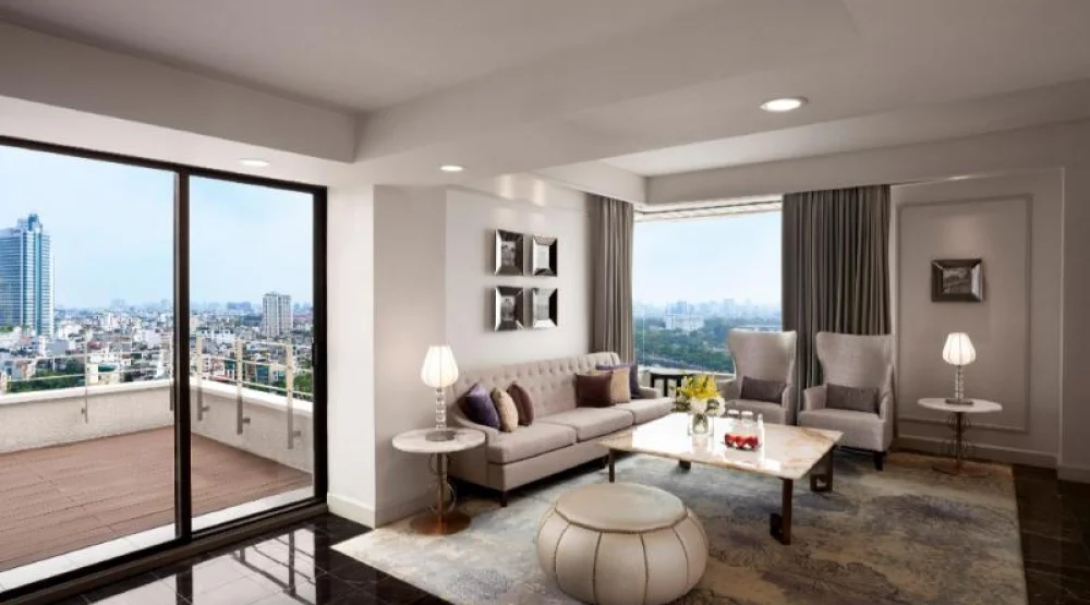 Presidental Suite at Pan Pacific Hanoi