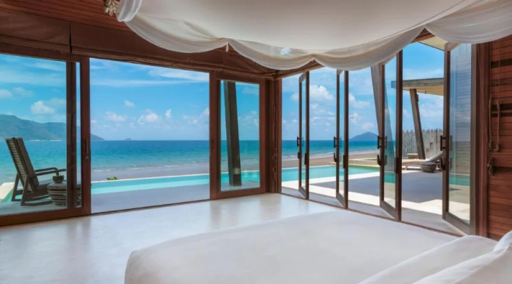 Beachfront Three Bedroom Pool Villa at Six Senses Con Dao