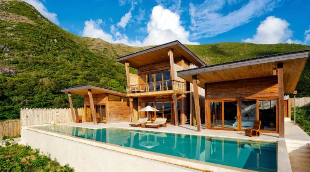 Ocean View Four Bedroom Pool Villa at Six Senses Con Dao