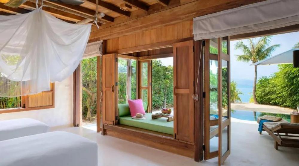 Beach Front Villa with Private Pool at Six Senses Ninh Van Bay