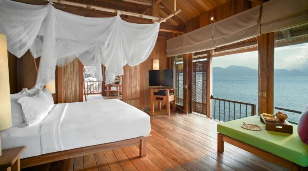 Water Villa with Private Pool at Six Senses Ninh Van Bay