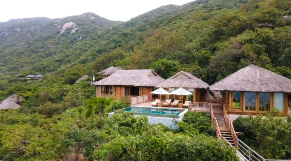 Two Bedroom Hill Top Villa with Private Pool at Six Senses Ninh Van Bay