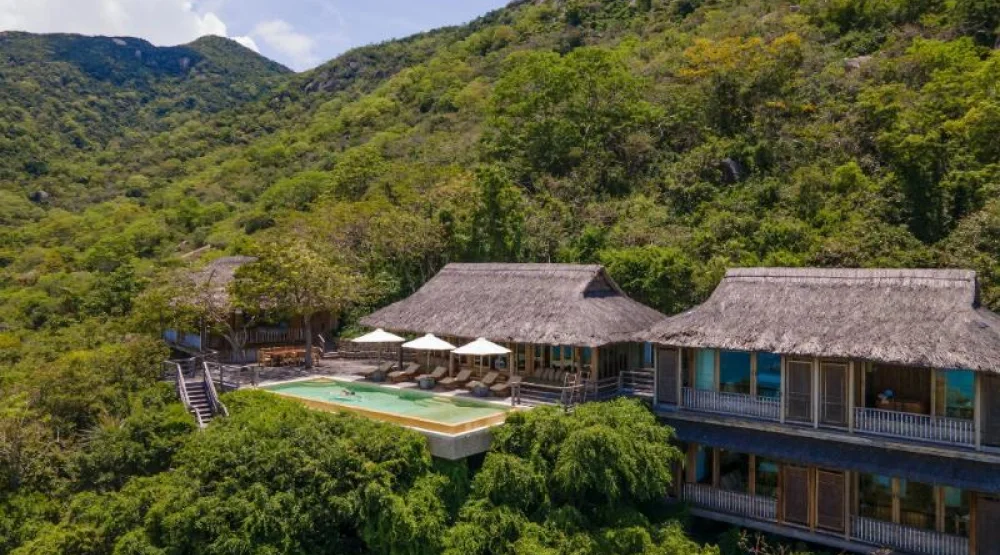 Three Bedroom Hilltop Villa with Private Pool at Six Senses Ninh Van Bay