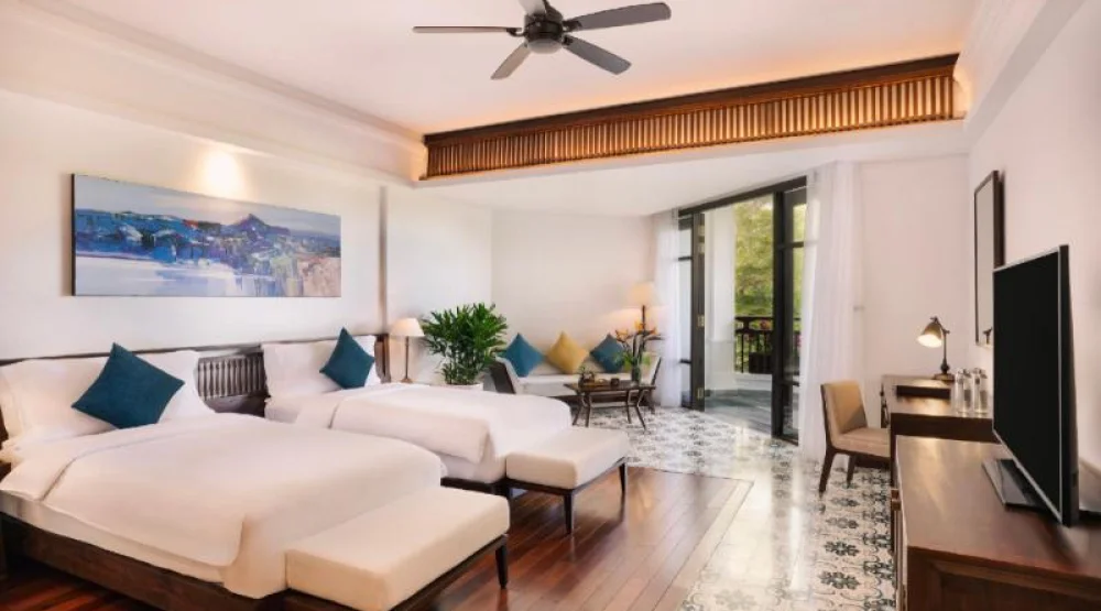 Deluxe Twin Room at The Anam Cam Ranh