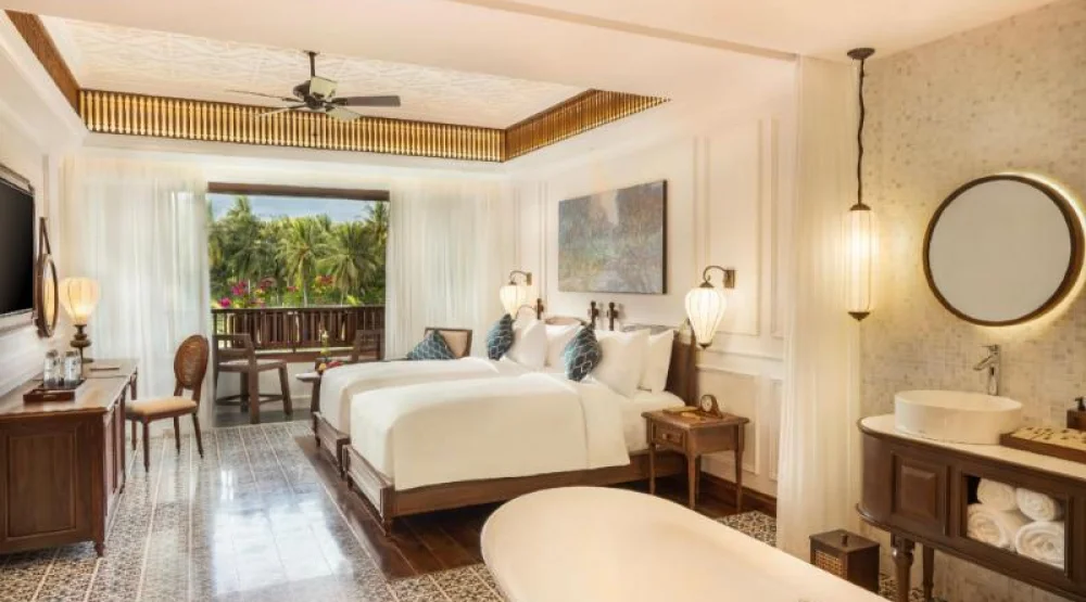 Deluxe Twin Room at The Anam Mui Ne