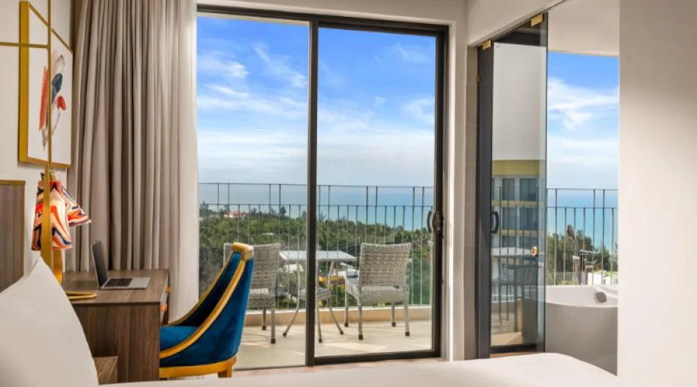 Two Bedroom Executive King Suite, Ocean View at Wyndham Hoi An Royal Beachfront Resort