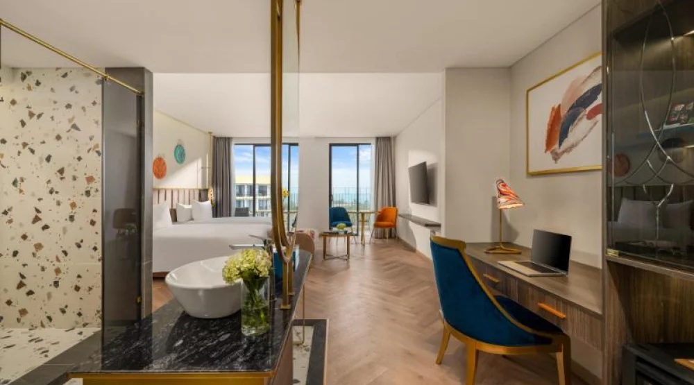 Two Bedroom Executive Twin Suite, Ocean View at Wyndham Hoi An Royal Beachfront Resort