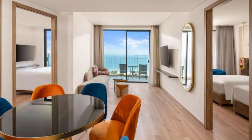 Oceanfront Three Bedroom Grand Suite at Wyndham Hoi An Royal Beachfront Resort